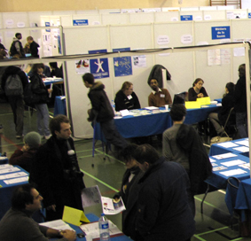 Forum des métiers et de l’orientation de Saint Mandé le 24 janvier 2009