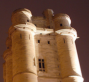 Chateau de Vincennes  de nuit