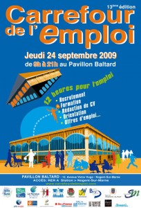Treizième édition du Carrefour de l'emploi au Pavillon Baltard de Nogent sur Marne