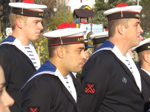 Les marins du BRS Antarès à Nogent
