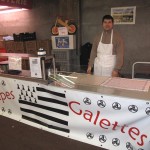 Stand Crêpes et galettes Bio au grand marché de Nogent sur Marne